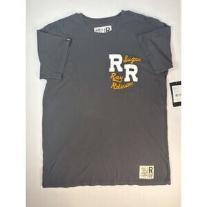 Roots of Fight Sugar Ray Robinson T-Shirt Men XL Black Boxing Royalty NWT